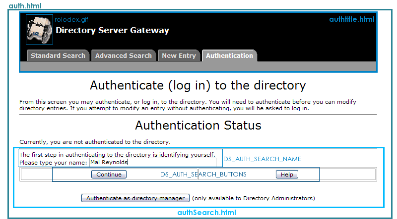 Authentication - Username