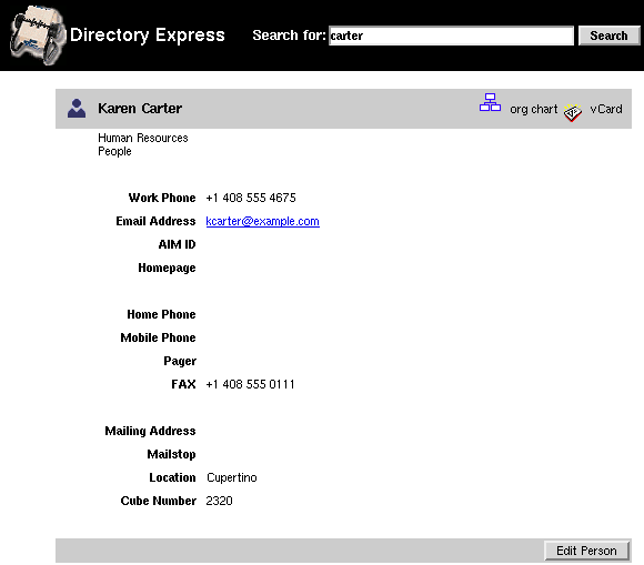 Directory Express User